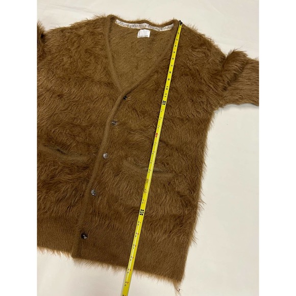 Number Nine Mohair Fur Shag Cardigan - Picture 6 of 8